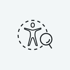 Health_checkup vector icon illustration sign