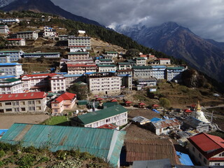 Fototapeta premium namche bazaar