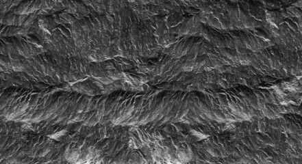 Gray grunge banner. Abstract stone background. The texture of the stone wall. Close-up.