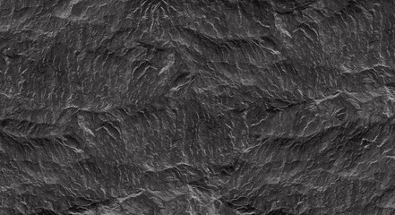 Abstract dark grey black slate background or texture.