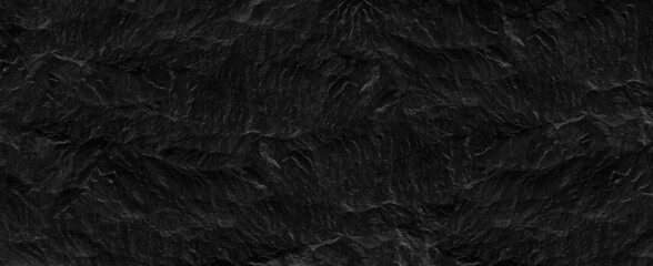 Black lined marble stone texture background.