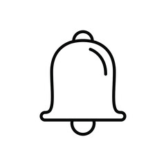 Bell icon vector graphic