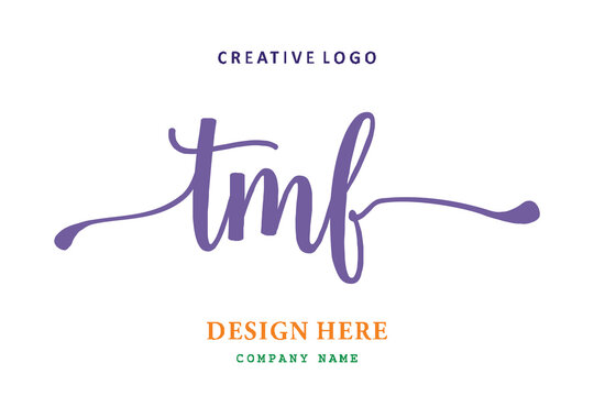 TMF lettering logo is simple, easy to understand and authoritative