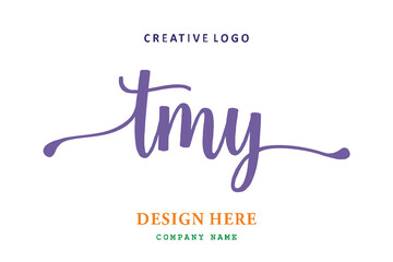 TMY lettering logo is simple, easy to understand and authoritative
