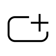 Fototapeta premium create icon on white background 