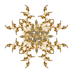 pattern with interesting doodles on colorfil background. Raster illustration.