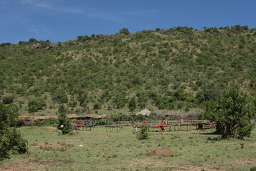 アフリカのマサイ族