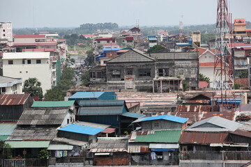 カンボジアプノンペンの街