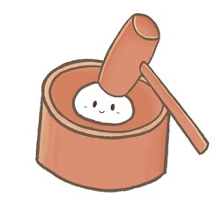 R:もっとメルヘンなお正月☆餅つきセット②