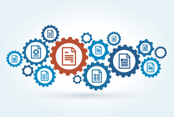 Document Management System (DMS) in addition to digitization and process automation