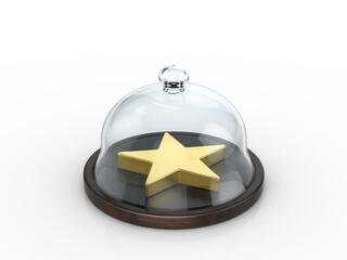 Obraz premium Star symbol under the dome