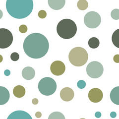 Colored background with circles and circles and smooth lines, flat cartoon drawing seamless. Contemporary design for fabric, packaging and wallpaper.