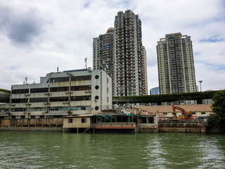 Fototapeta premium Xiamen Fujian China Chinese landscape city village sea and mountains culture technology architecture