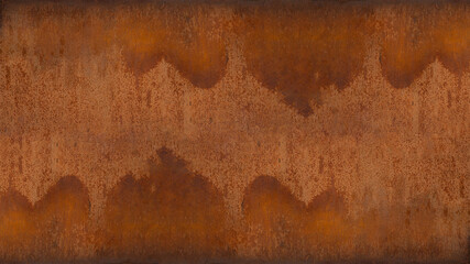 Grunge weathered rusty orange brown metal corten steel stone background rust texture pattern design