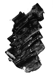 abstract black on paper