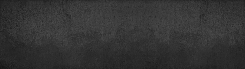Black anthracite abstract stone concrete texture background pattern panorama banner long