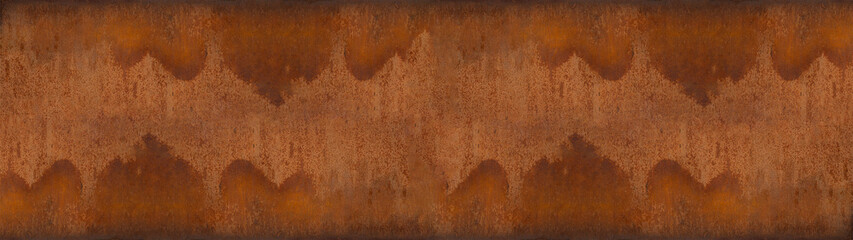 Grunge weathered rusty orange brown metal corten steel stone background rust texture pattern design...