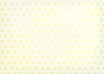 和風背景　麻の葉