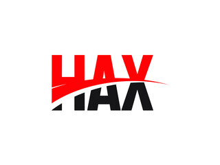 HAX Letter Initial Logo Design Vector Illustration