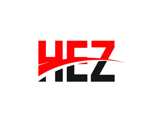 HEZ Letter Initial Logo Design Vector Illustration