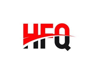 HFQ Letter Initial Logo Design Vector Illustration