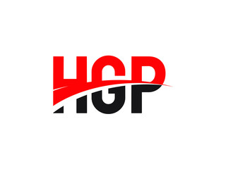 HGP Letter Initial Logo Design Vector Illustration