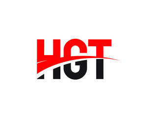 HGT Letter Initial Logo Design Vector Illustration