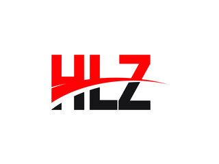 HLZ Letter Initial Logo Design Vector Illustration