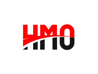 Fototapeta premium HMO Letter Initial Logo Design Vector Illustration