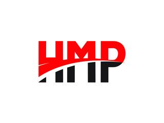 HMP Letter Initial Logo Design Vector Illustration