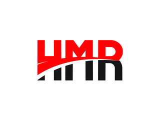 Fototapeta premium HMR Letter Initial Logo Design Vector Illustration