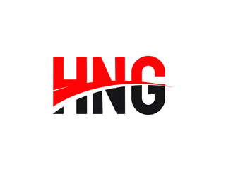 HNG Letter Initial Logo Design Vector Illustration