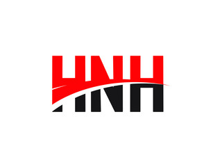 HNH Letter Initial Logo Design Vector Illustration