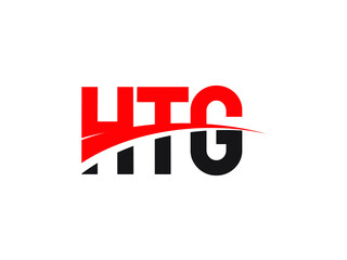 HTG Letter Initial Logo Design Vector Illustration