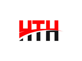 HTH Letter Initial Logo Design Vector Illustration