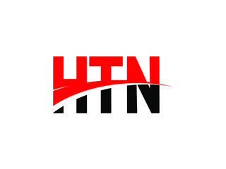 HTN Letter Initial Logo Design Vector Illustration