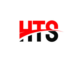 HTS Letter Initial Logo Design Vector Illustration