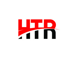 HTR Letter Initial Logo Design Vector Illustration