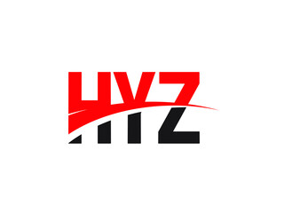 HYZ Letter Initial Logo Design Vector Illustration