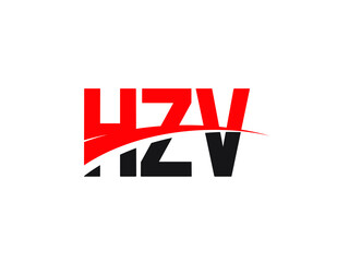 HZV Letter Initial Logo Design Vector Illustration
