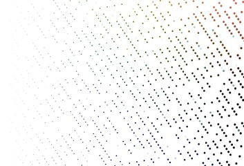 Light Multicolor, Rainbow vector template with circles.