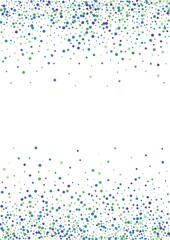 Purple Splash Circle Background. Blue Dot Falling. Ball Eve Illustration. Green Element Confetti.