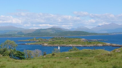 lismore sailing boat scotland coast