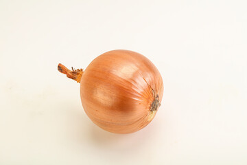 Yellow ripe natural organic onion
