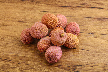Tropical sweet exotic fruit lychee