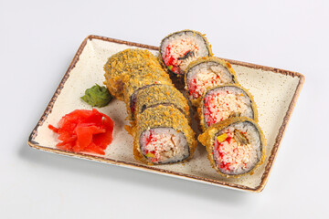 Japanese tempura rill with fish