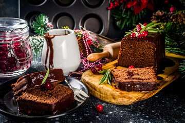 Chocolate Gingerbread Cake