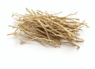 dried vetiver roots