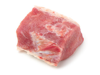  Pork Tenderloin on the white background