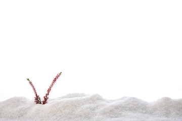 Winterlandschaft Kunstschnee